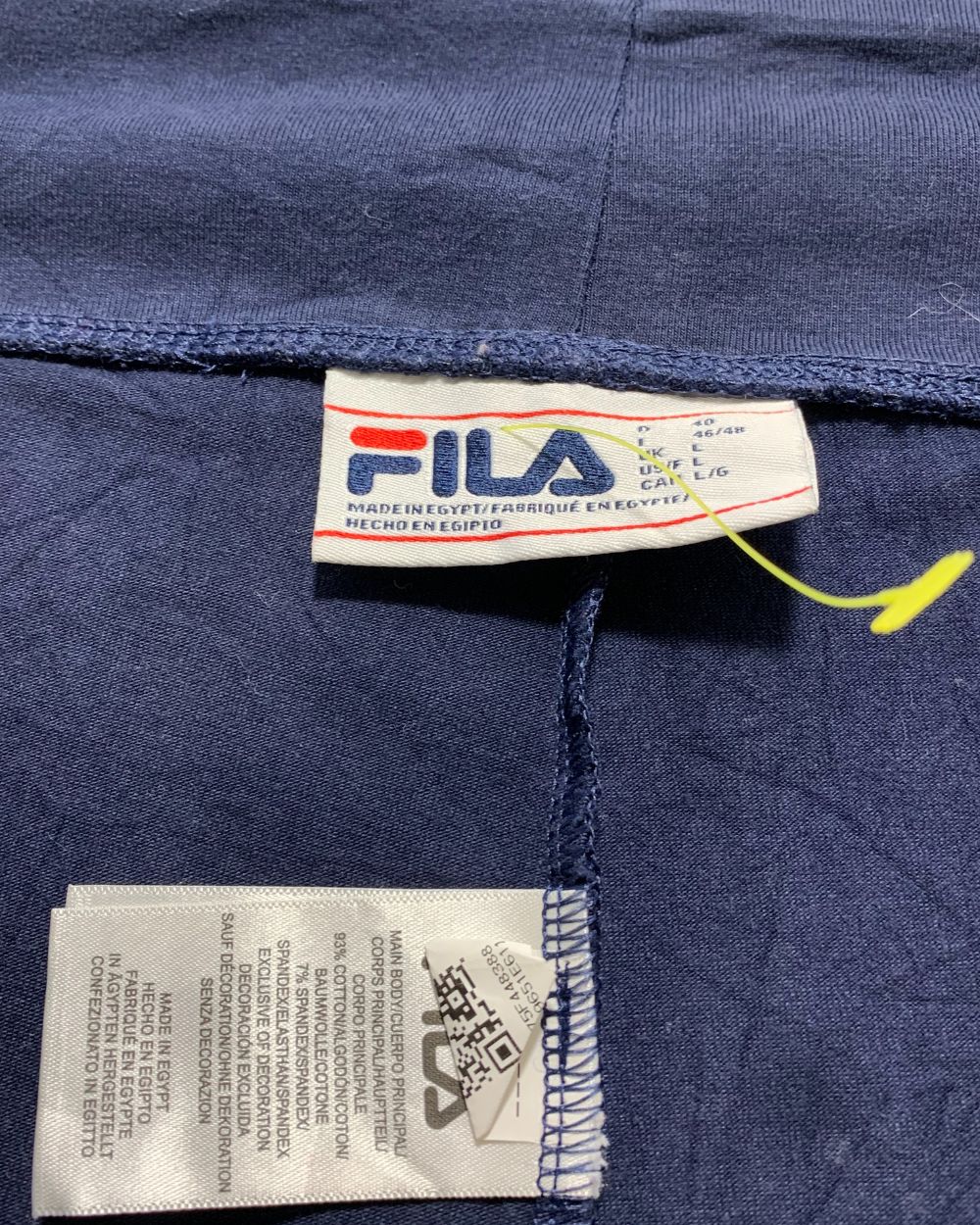 Fila Blue Sport Gym tights For Women L