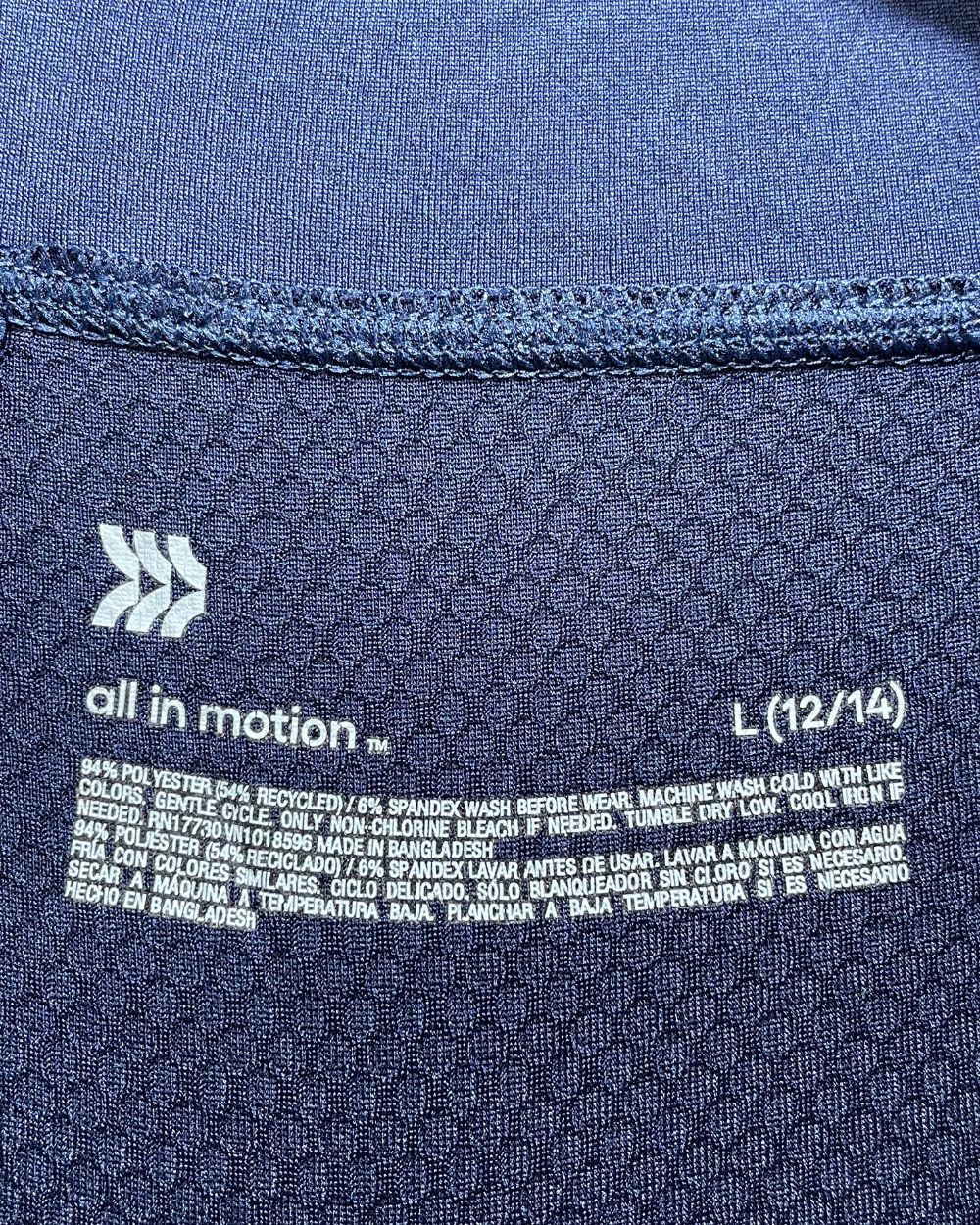 All In Motion Blue Sport Trouser For Women L | ThriftHub.pk