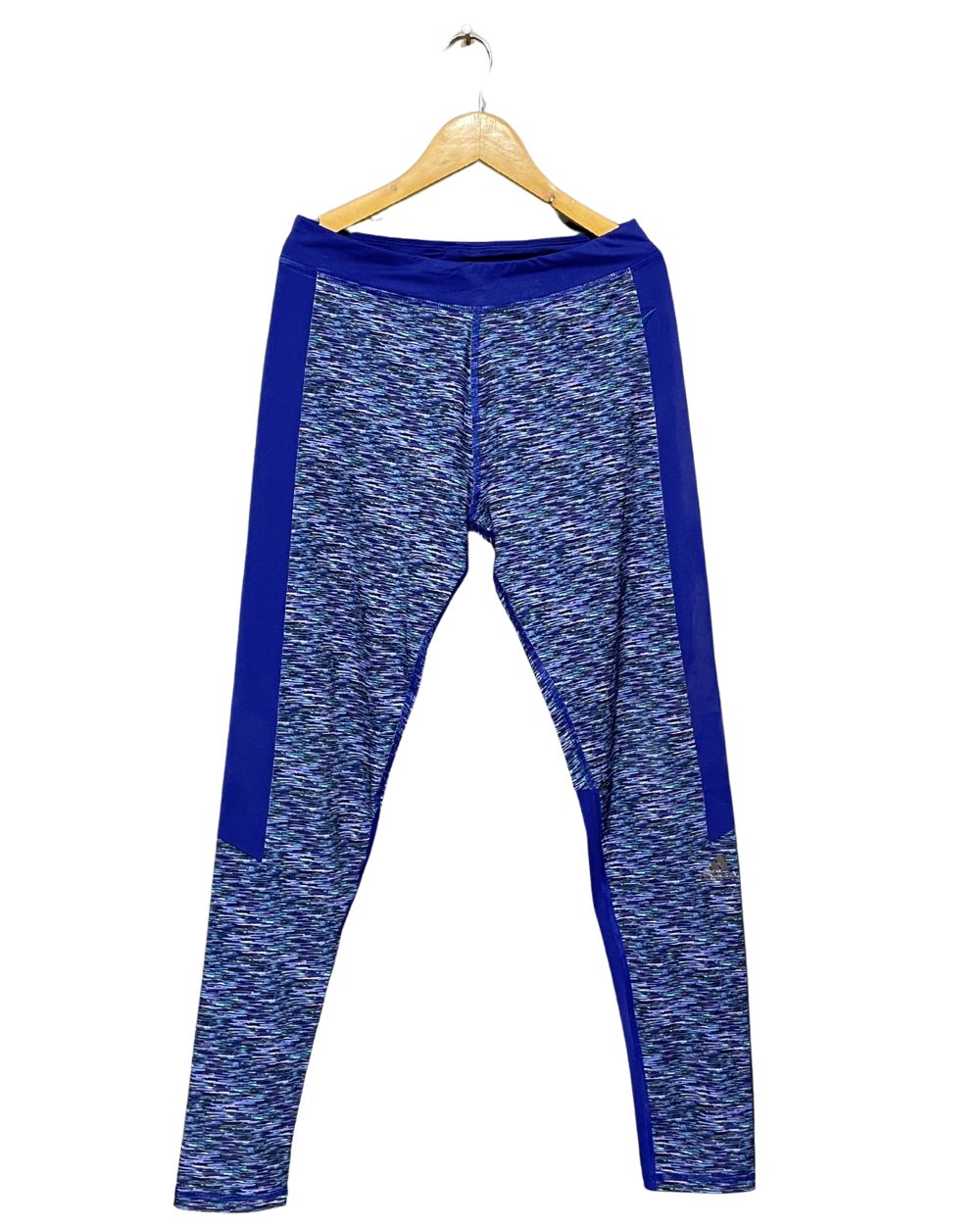 Adidas Blue Sport Gym Tights For Girls Medium | ThriftHub.pk
