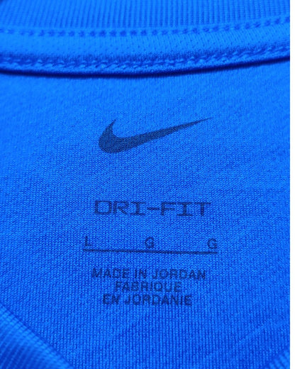 Nike Blue Sport T Shirt For Women Large