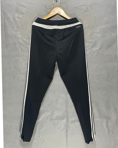 Adidas Black Sport Trouser For Men X Small