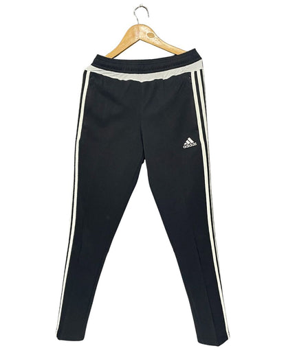 Adidas Black Sport Trouser For Men X Small