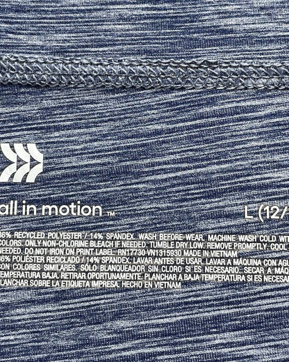 All In Motion Blue Sport Trouser For Women L | ThriftHub.pk