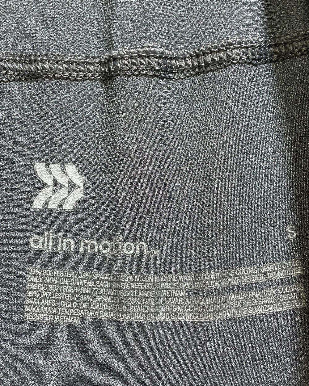 All In Motion Gray Sport Trouser For Women Small | ThriftHub.pk