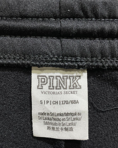 Pink Black Sport Trouser For Women Small | ThriftHub.pk