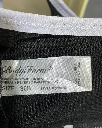 Body Form Black Bra For Women Medium | ThriftHub.pk