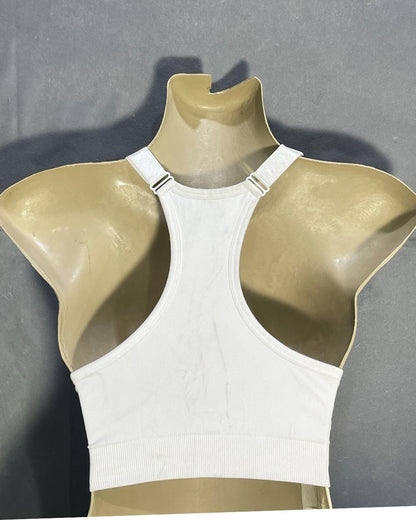 Puma White Bra For Women Medium | ThriftHub.pk