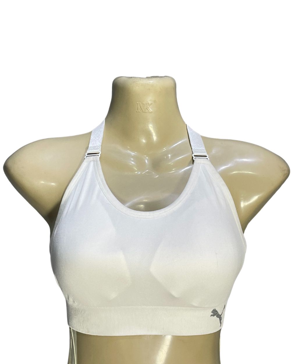 Puma White Bra For Women Medium | ThriftHub.pk