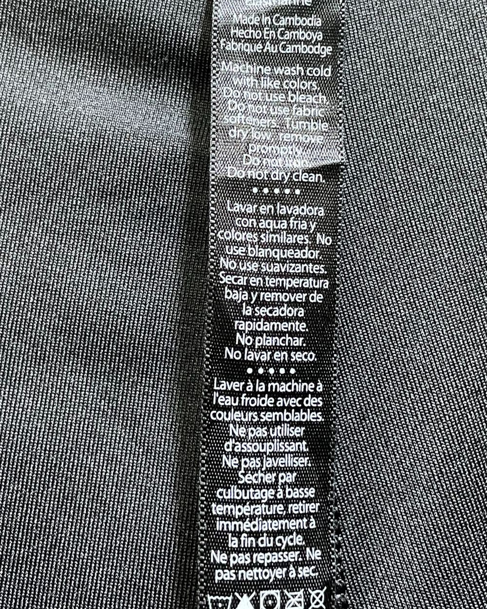 RBX Black Sport Tights For Women Small | ThriftHub.pk