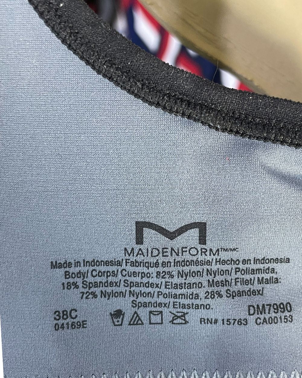 Maidenform Gray Sport Bra For Women X Large | ThriftHub.pk