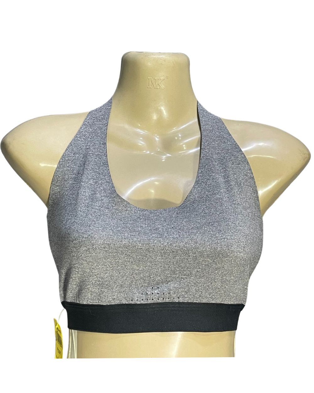 All in Motion Gray Sport Bra For Women Large | ThriftHub.pk