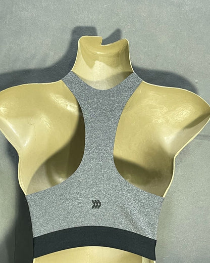 All in Motion Gray Sport Bra For Women Large | ThriftHub.pk
