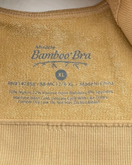 Bamboo Cream Sport Bra For Women X Large | ThriftHub.pk