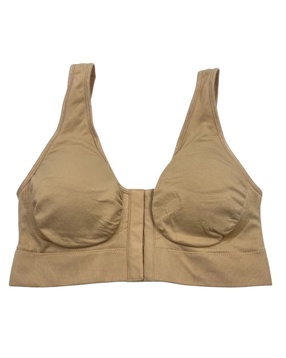 Bamboo Cream Sport Bra For Women X Large | ThriftHub.pk