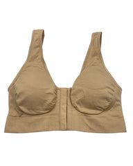 Bamboo Cream Sport Bra For Women X Large | ThriftHub.pk