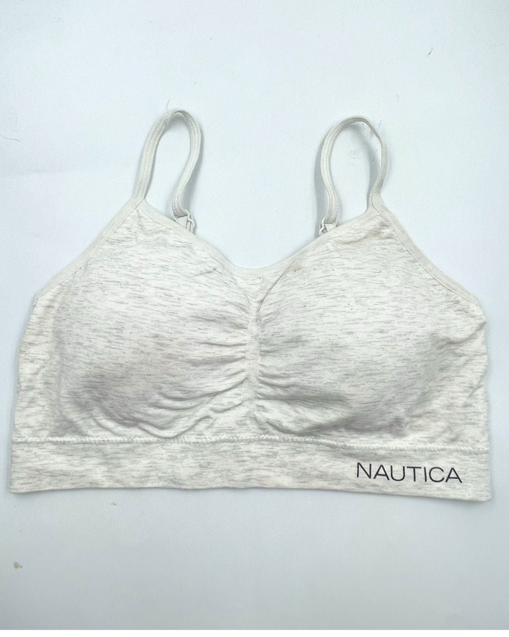 Nautica White Sport Bra For Women Large | ThriftHub.pk