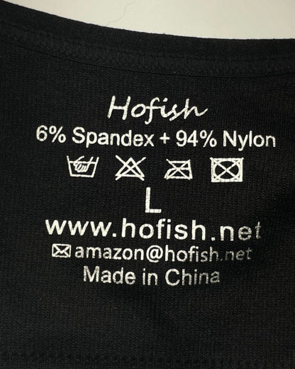 Hofish Black Sport Bra For Women Large | ThriftHub.pk