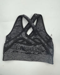 Gymshark Gray Sport Bra For Women Small | ThriftHub.pk