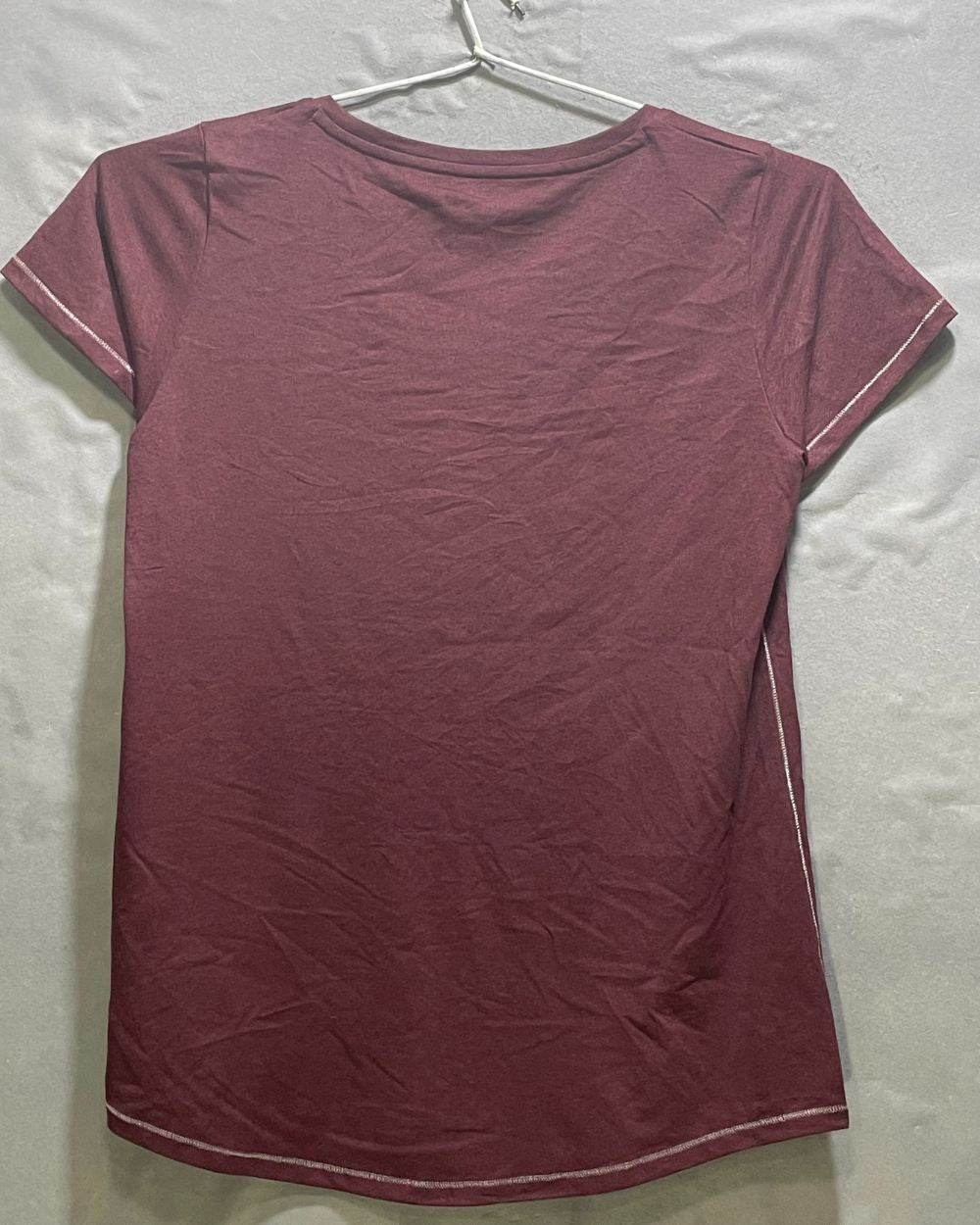 Champion Maroon Sport T shirt For Women Large | ThriftHub.pk