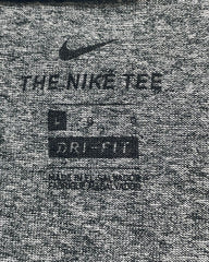 Nike Gray Sport T shirt For Women Large | ThriftHub.pk