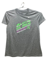 Nike Gray Sport T shirt For Women Large | ThriftHub.pk