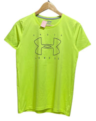 Under Armour Green Sport T shirt For Women XX Large | ThriftHub.pk