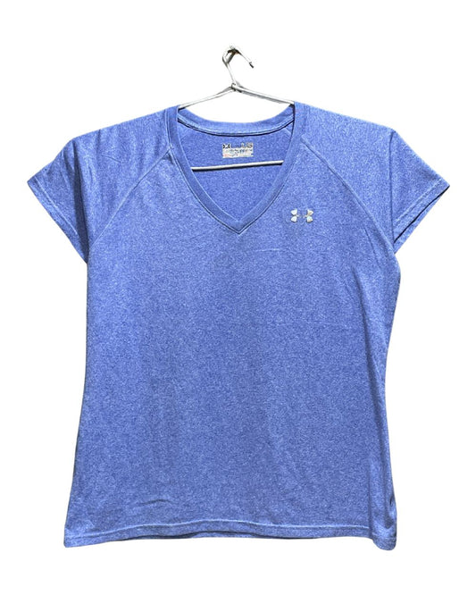 Under Armour Blue Sport T shirt For Women Large | ThriftHub.pk