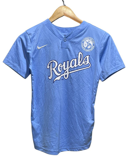 Nike Blue Sport T shirt For Women Small | ThriftHub.pk