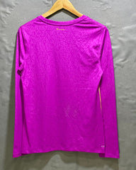 Champion Pink Sport T shirt For Women Medium | ThriftHub.pk