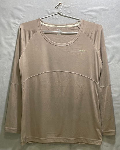 Reebok Brown Sport T shirt For Women X Large | ThriftHub.pk