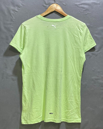 Puma Green Sport T Shirt For Girls 17 Years | ThriftHub.pk