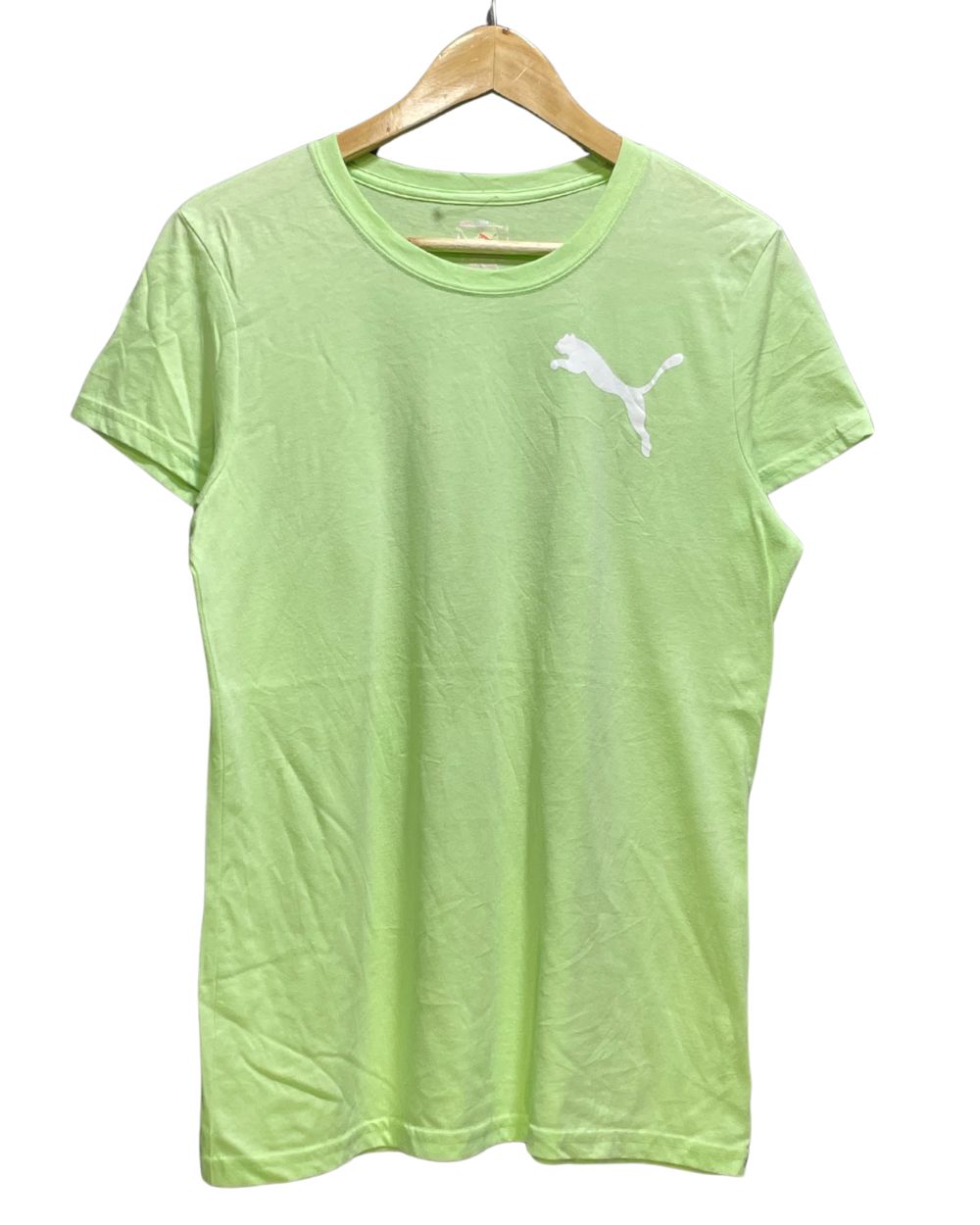 Puma Green Sport T Shirt For Girls 17 Years | ThriftHub.pk
