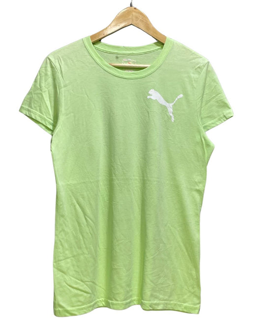Puma Green Sport T Shirt For Girls 17 Years | ThriftHub.pk