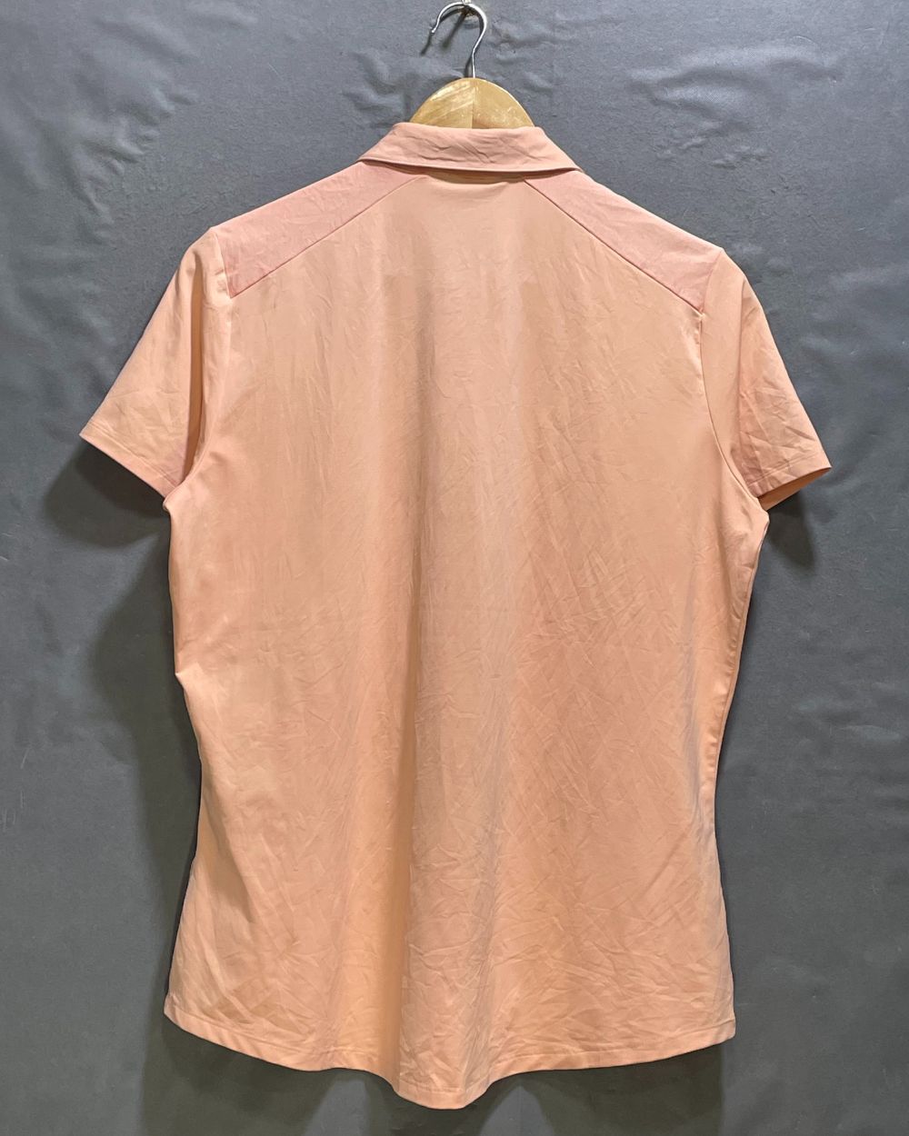 Adidas Pink Sport Polo T Shirt For Women Large | ThriftHub.pk