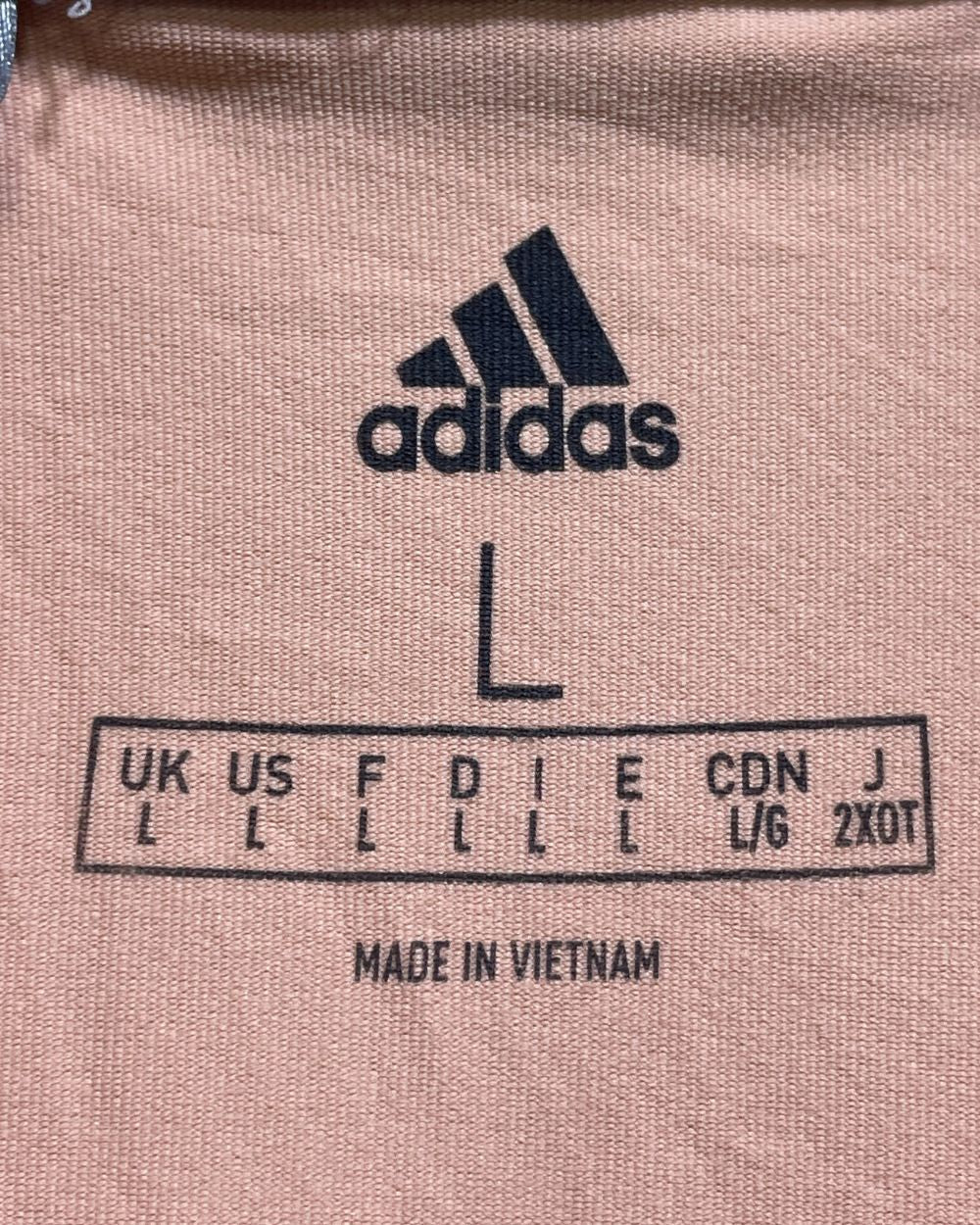 Adidas Pink Sport Polo T Shirt For Women Large | ThriftHub.pk