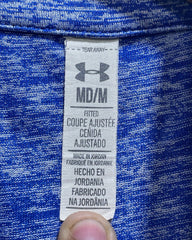 Under Armour Blue Sport T Shirt For Women Medium | ThriftHub.pk
