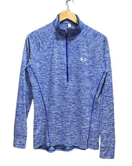 Under Armour Blue Sport T Shirt For Women Medium | ThriftHub.pk