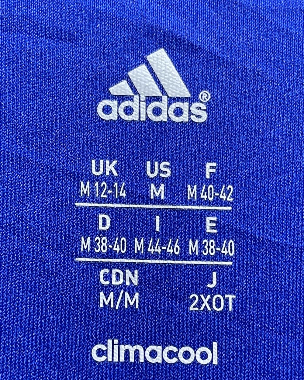 Adidas Blue Sport T Shirt For Women Medium | ThriftHub.pk