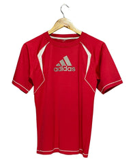 Adidas Red Sport T Shirt  For Men Small