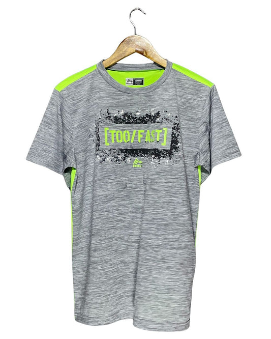 RBX Gray Sport T Shirt  For Men Medium