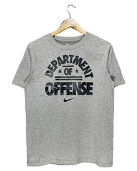 Nike Gray Sport T Shirt  For Men Medium
