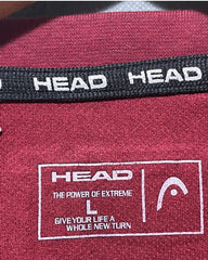 Head Red Sport Vest T Shirt  For Men Large