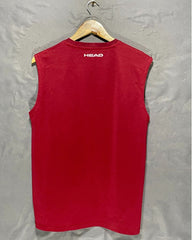 Head Red Sport Vest T Shirt  For Men Large