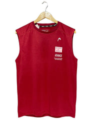 Head Red Sport Vest T Shirt  For Men Large