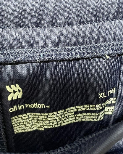 All in Motion Blue Sport Trouser For Women Small