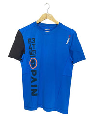 Reebok Blue Sport T Shirt  For Men Large