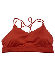 Old Navy Orange Sport Bra For Women Large