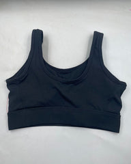 Reebok Black Sport Bra For Women Large