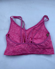 Old Navy Pink Sport Bra For Women Large