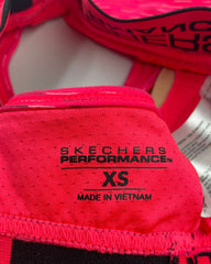 Skechers Performance Pink Sport Bra For Women X Small